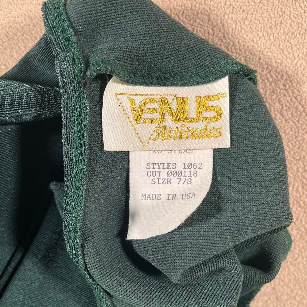True Vintage Sexy Emerald Green Mini Dress Built-In Bra Womens Sz XS Whimsygoth - Picture 6 of 13